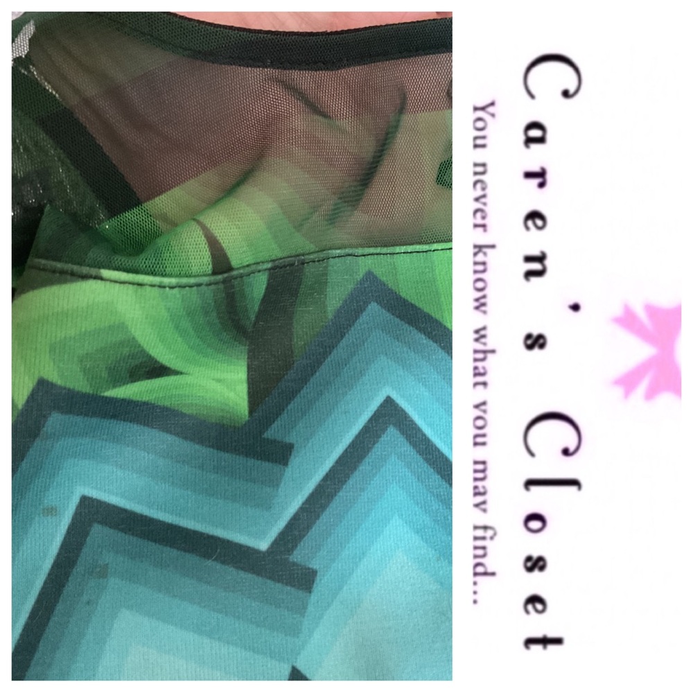 Desigual Mod Graphic Print Sleeveless Adriana Tank Dress - Picture 8 of 9